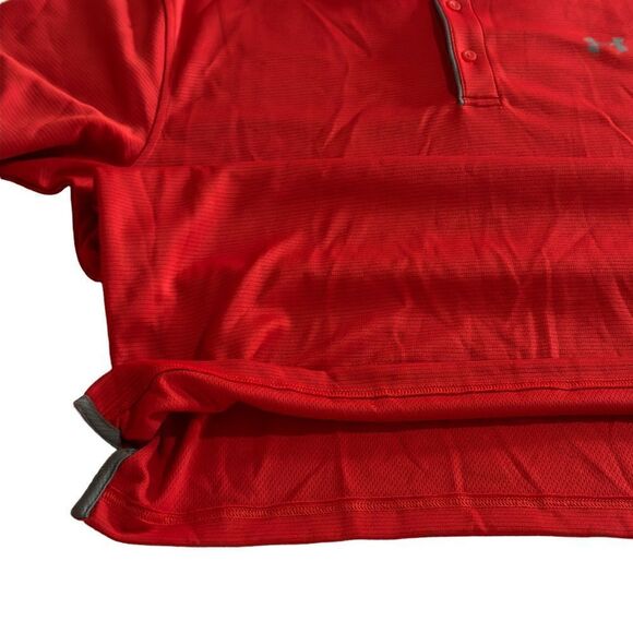 UNDERARMOUR Performance Polo Textured Heatgear Shirt 2XL - Picture 6 of 13